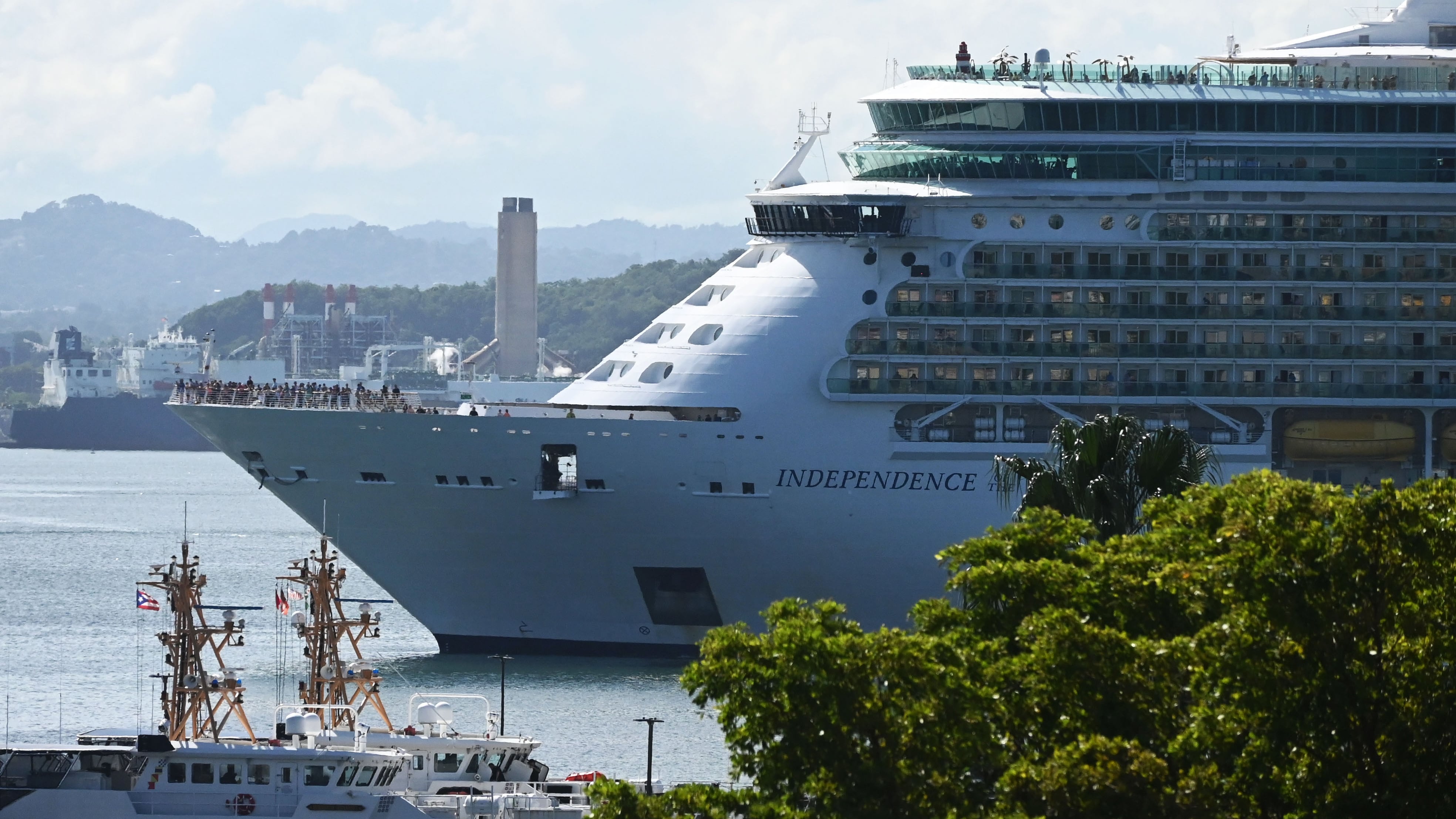 Crucero en Viejo San Juan.