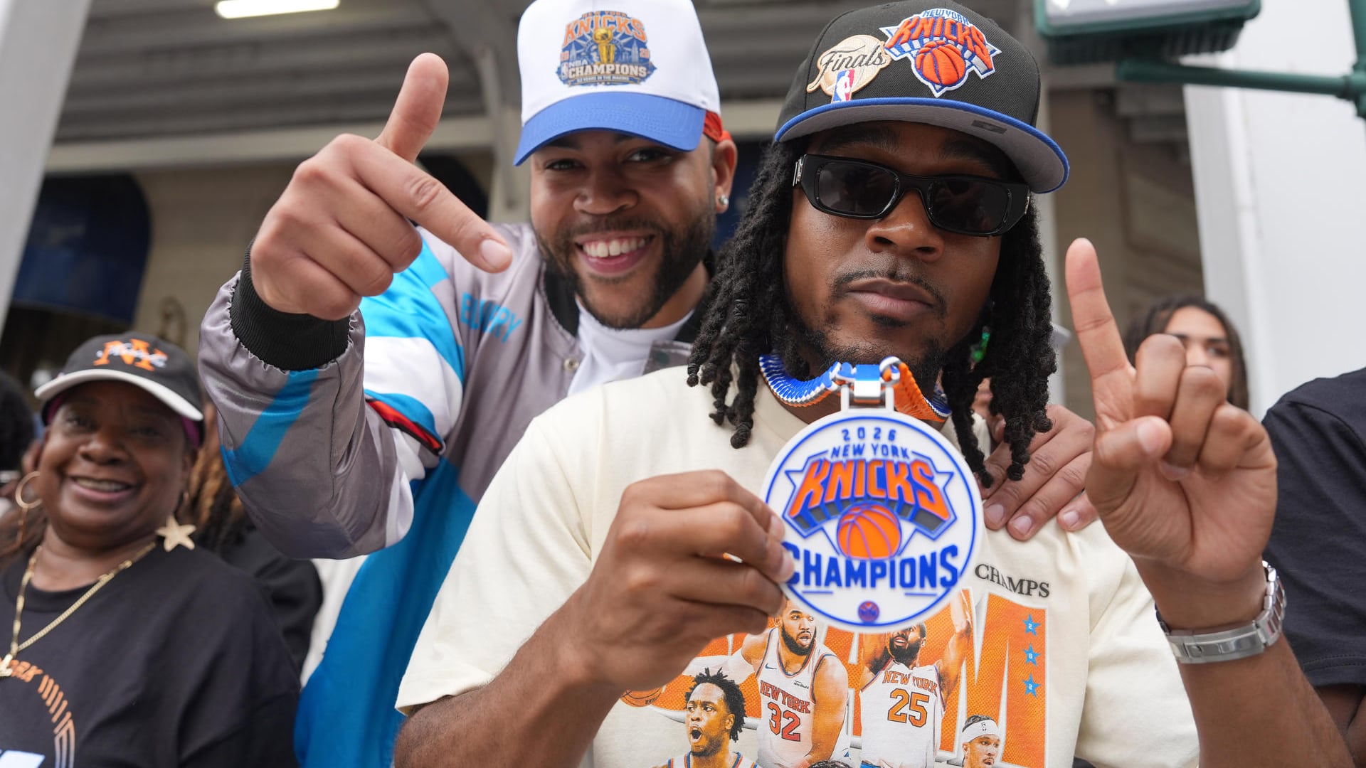 Nueva York amanece blindado por la celebración del anillo de los Knicks