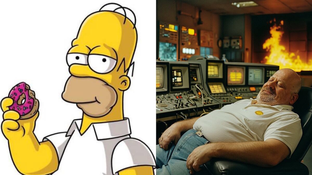 El personaje de Los Simpson protagoniza un caos en la planta nuclear de Springfield. (Princess Prompt)