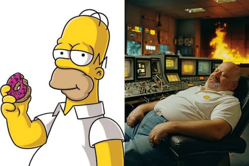 Inteligencia Artificial: Así se vería Homero Simpson en la vida real 