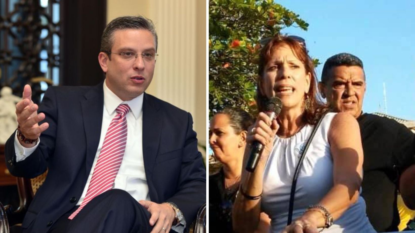 Alejandro García Padilla y María de Lourdes Guzmán