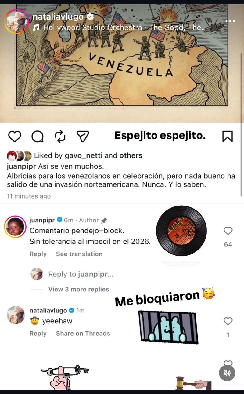 Natalia Lugo vs. Juanpi