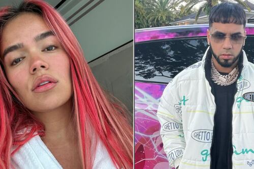 Anuel AA reacciona a la nueva canción de Karol G