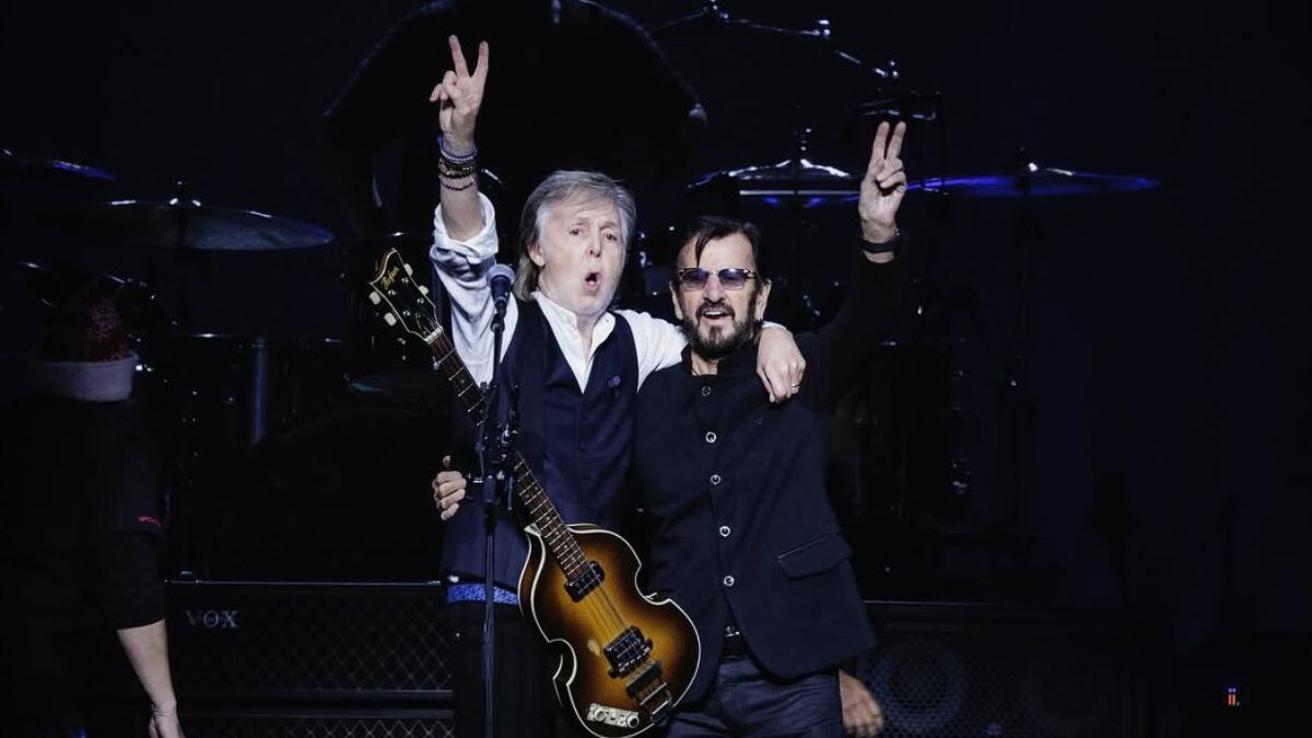 Paul McCartney y Ringo Starr