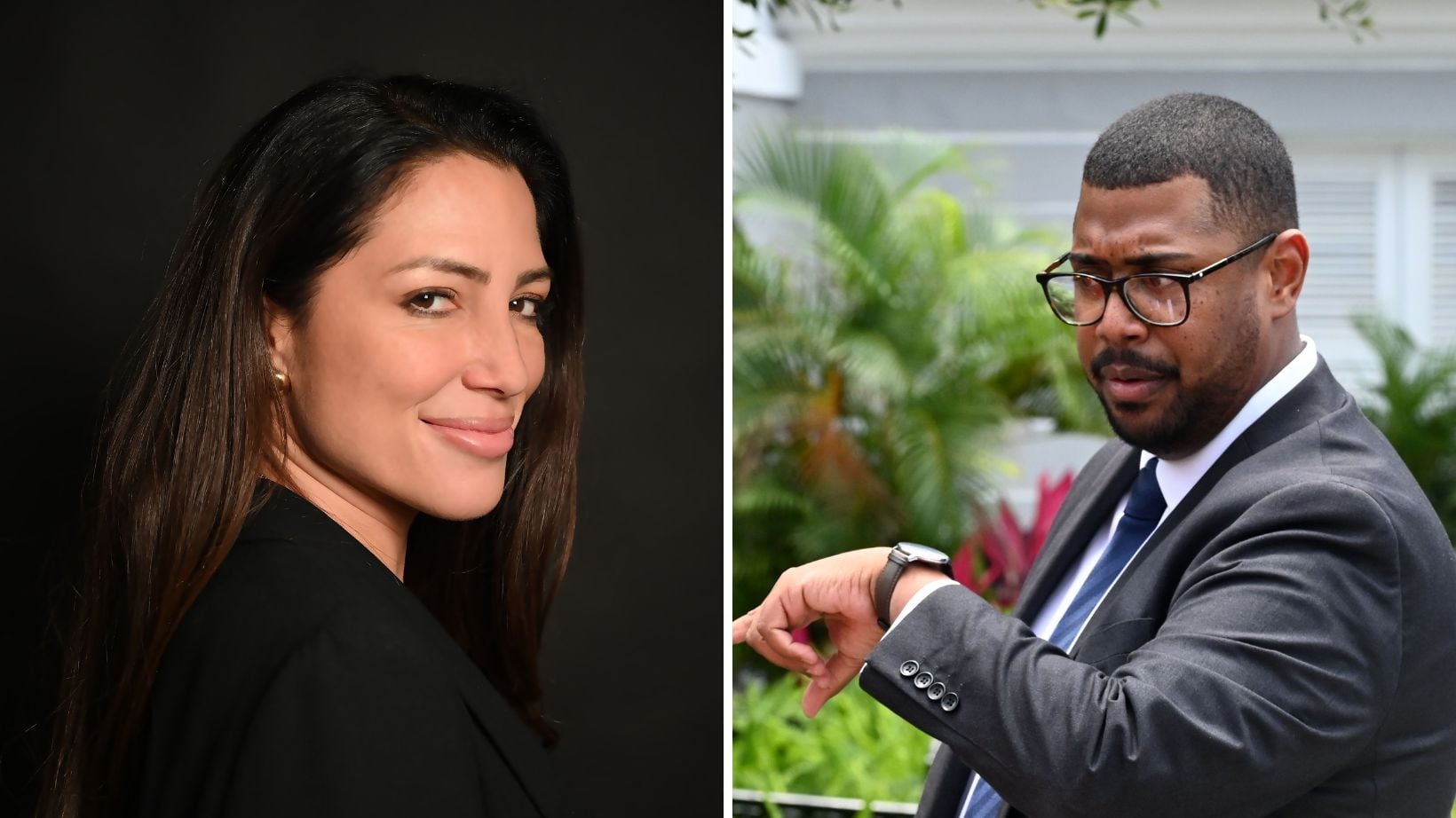 Alexandra Lúgaro y Jean Peña Payano