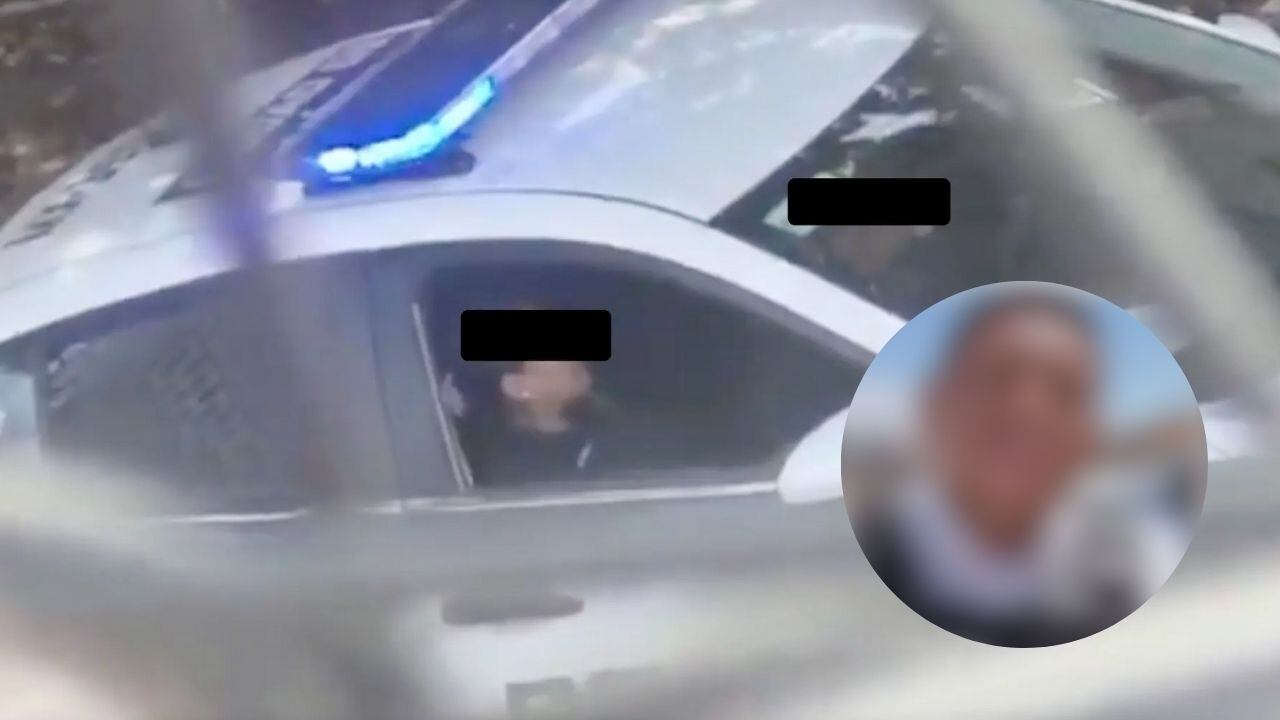En las redes sociales se dio a conocer la identidad del policía viral