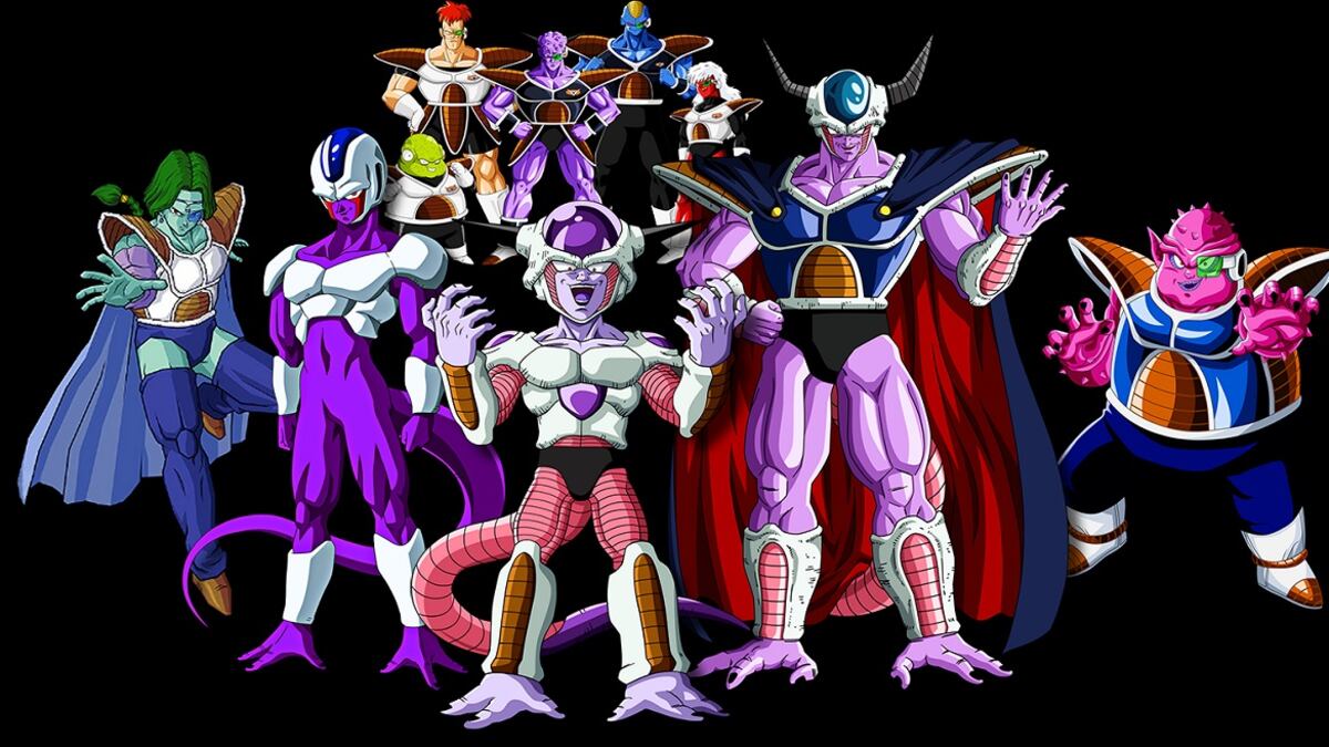 Familia de Freezer Dragon Ball