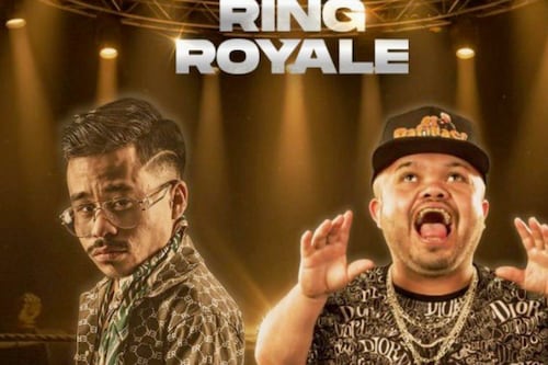 Video: Abelito tira de un empujón a Bull Terrier en plena conferencia de Ring Royale y desata el caos