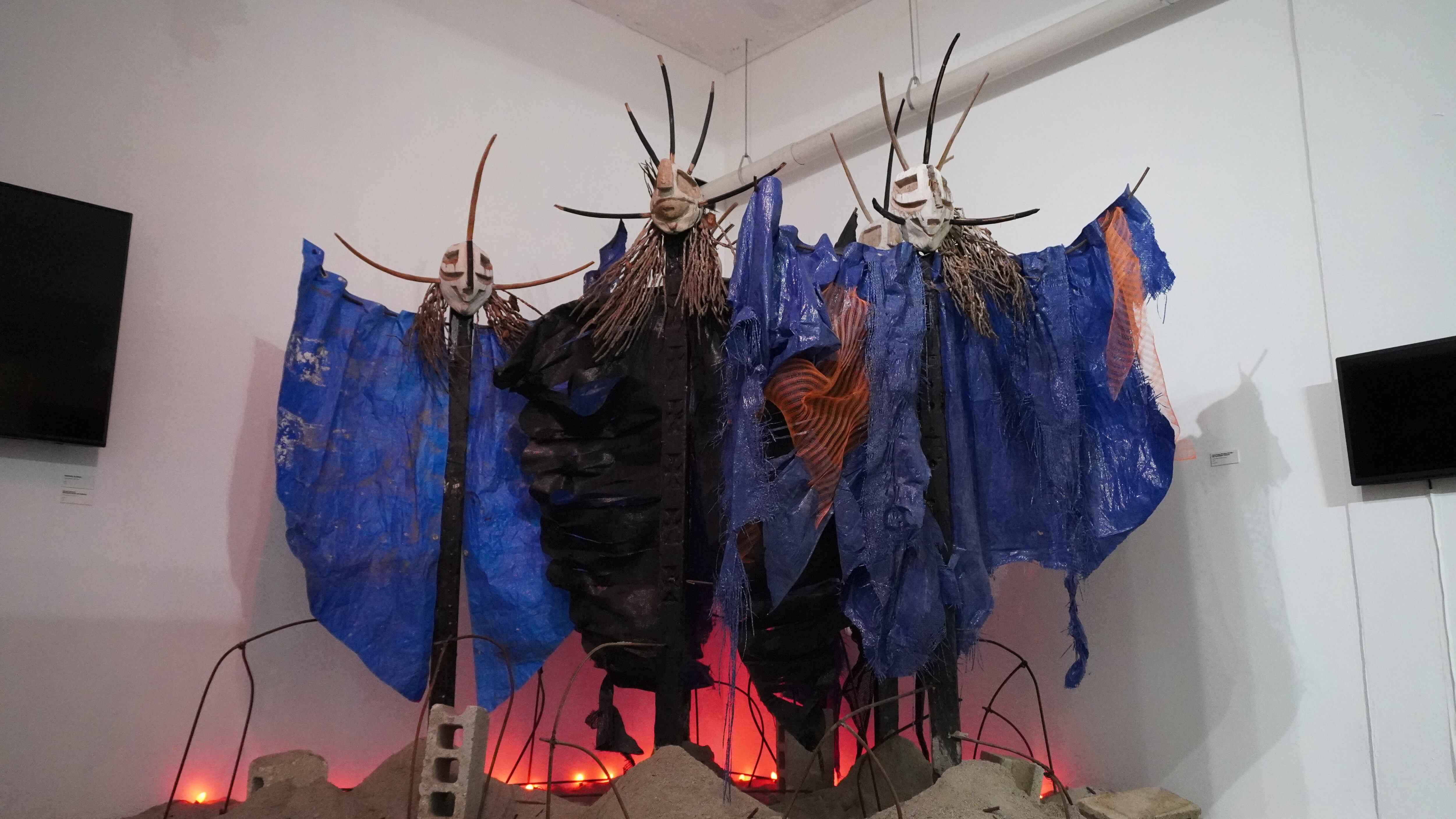 Estrenó la exposición artística “¡De AQuÍ NADie NoS SAcA!" en La Galería La Quince, en Santurce.