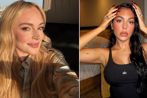 ¡Duelo de glamour! Lindsay Lohan y Georgina Rodríguez deslumbran en importante gala con estos vestidos