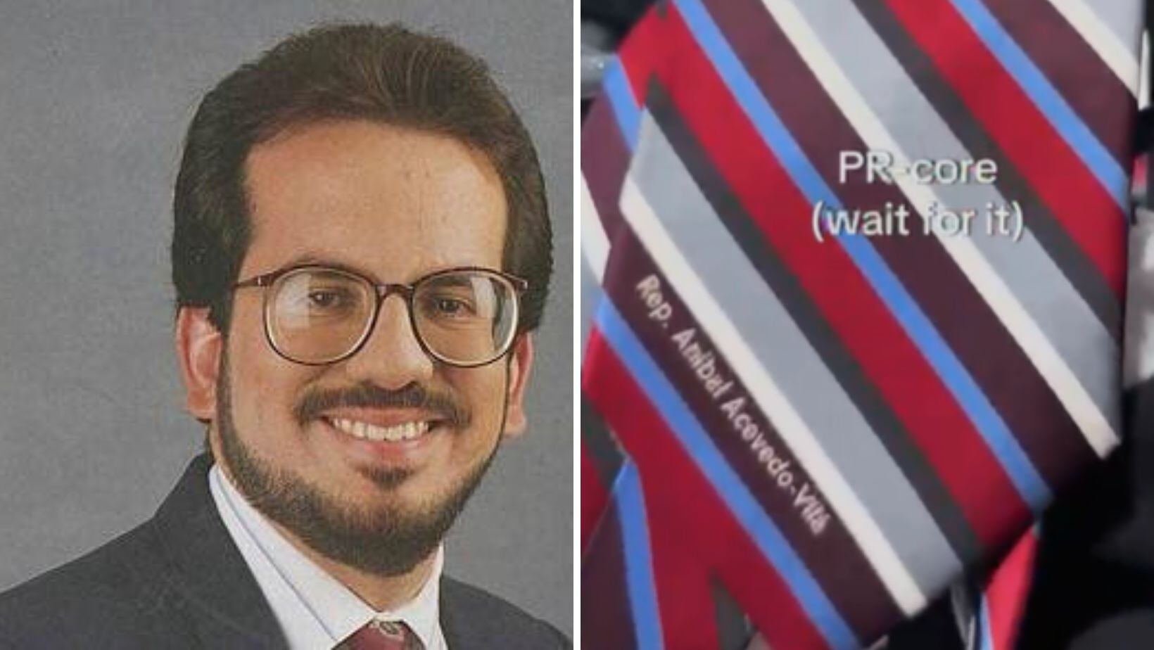 Vintage Tío Aníbal: Encuentran corbata del exgobernador en tienda de segunda mano