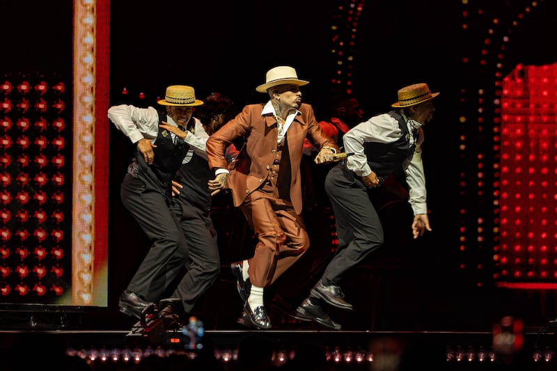 El exponente urbano, Rauw Alejandro, se presentó en el Coliseo de Puerto Rico.