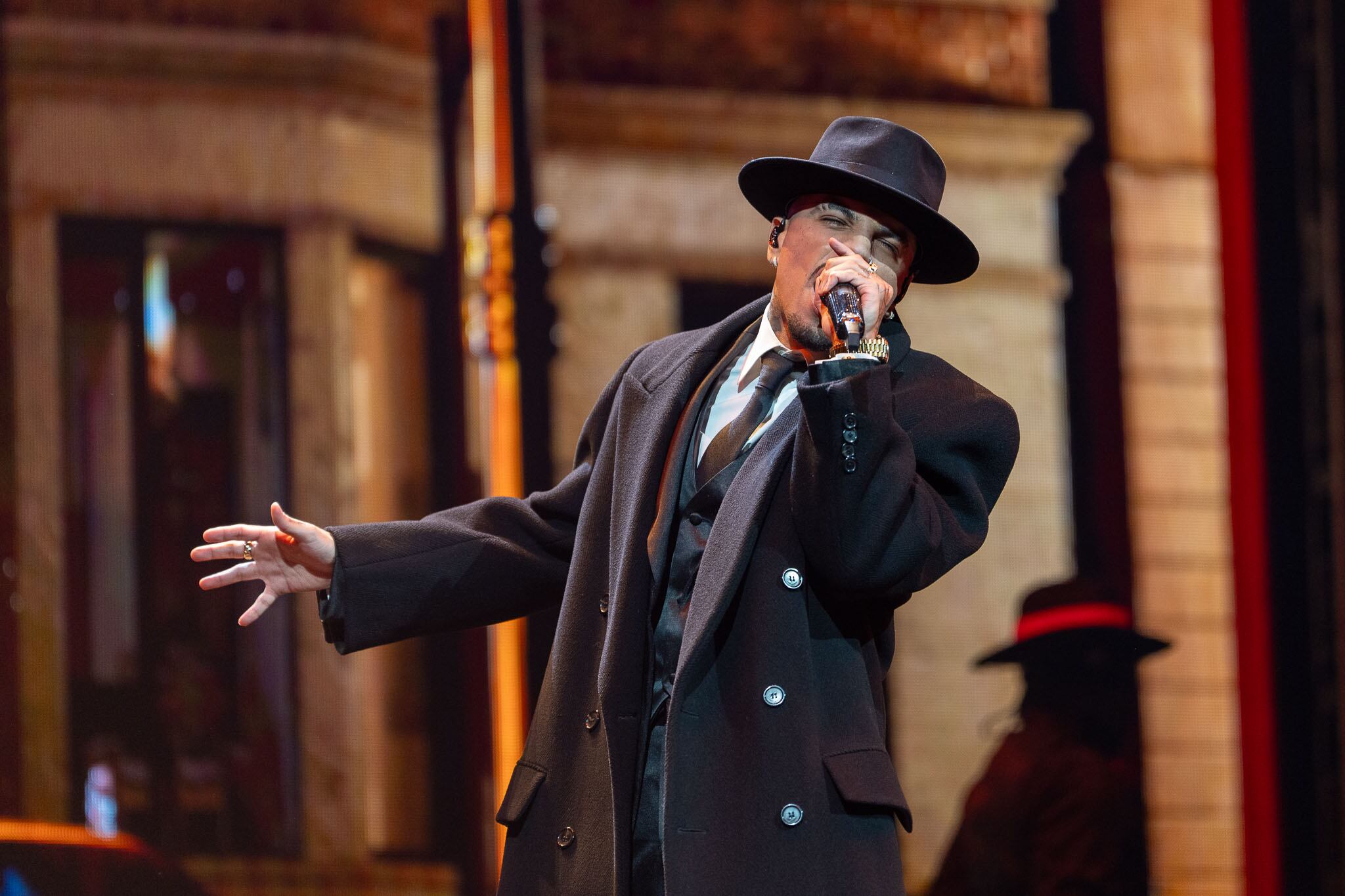 El exponente urbano se presentó en el Coliseo de Puerto Rico, José Miguel Agrelot.