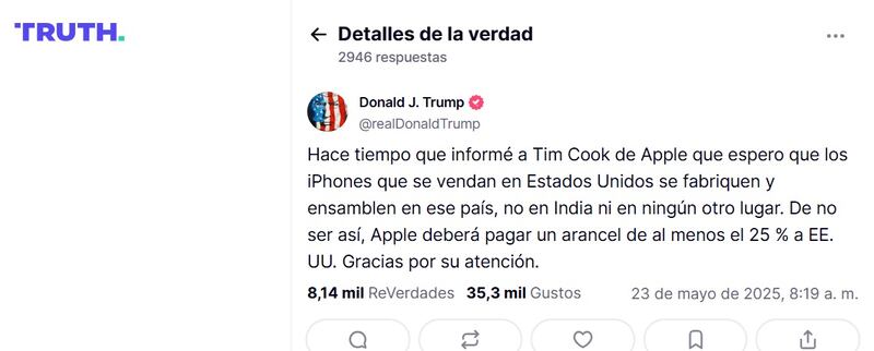 Truth Social Donald Trump