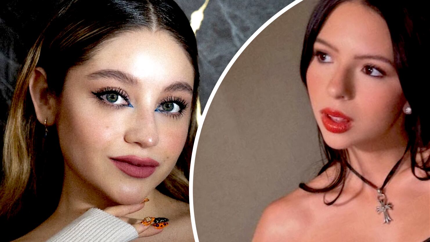 Karol Sevilla y Ángela Aguilar