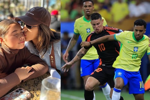 James Rodríguez reveló que Salomé, su hija, sufre cada vez que ve sus partidos