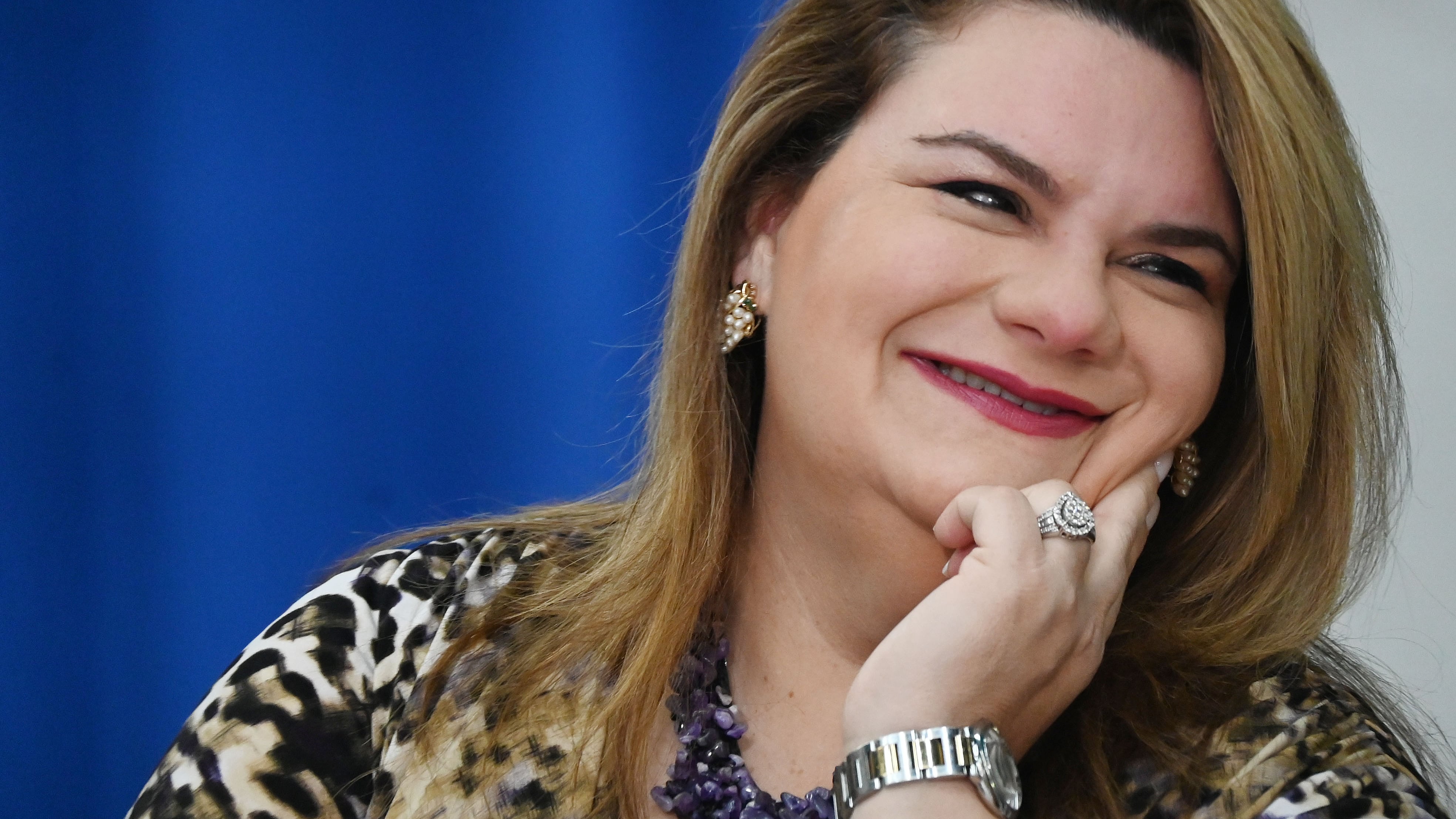 La gobernadora de Puerto Rico, Jenniffer González Colón