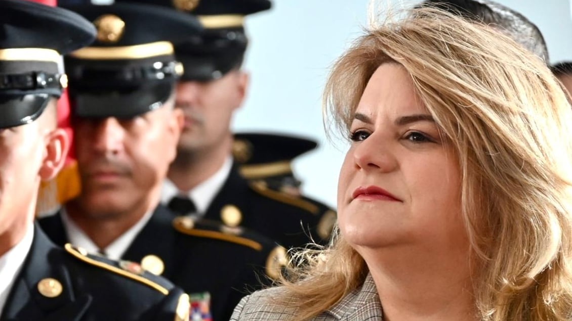 La gobernadora de Puerto Rico.