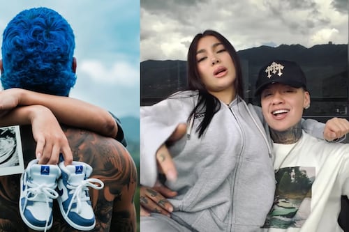 Blessd dio detalles de cómo se enteró del embarazo de su novia Manuela QM