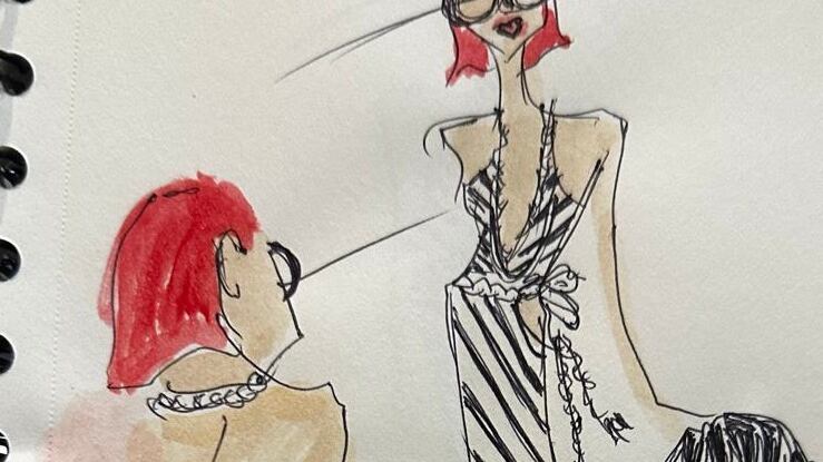 Ilustración de parte de las piezas de la colección.