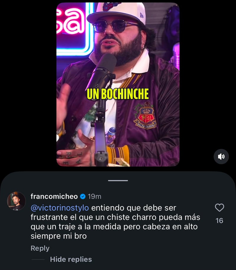 Franco Micheo vs. Victorino