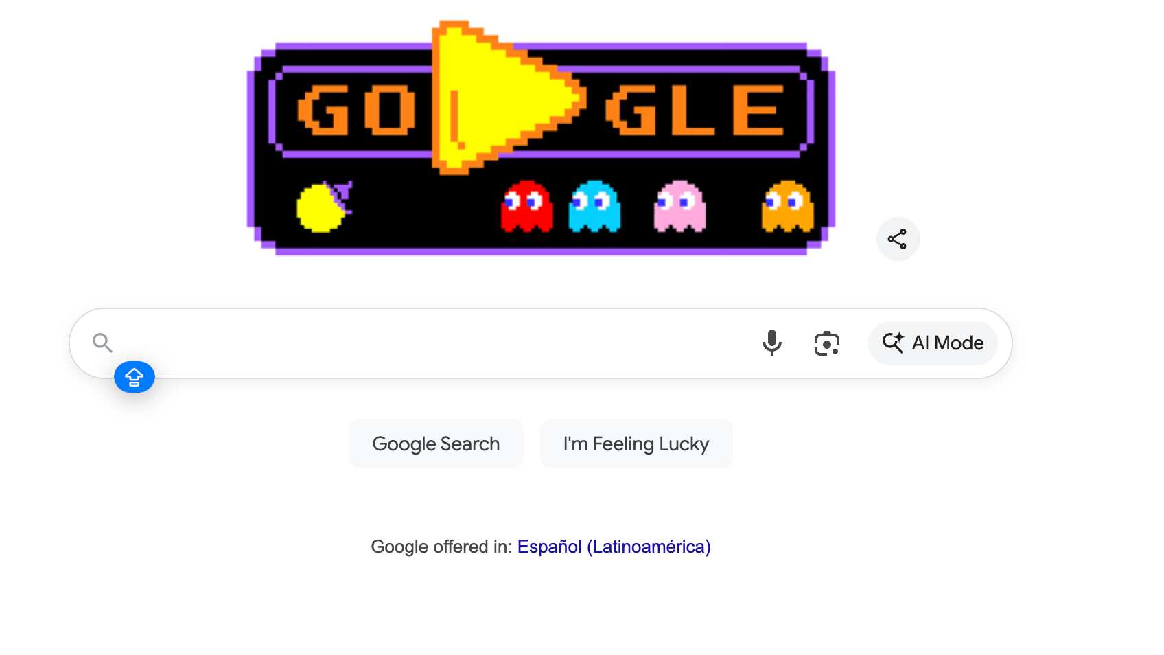 Doodle - Google - Pac-Man