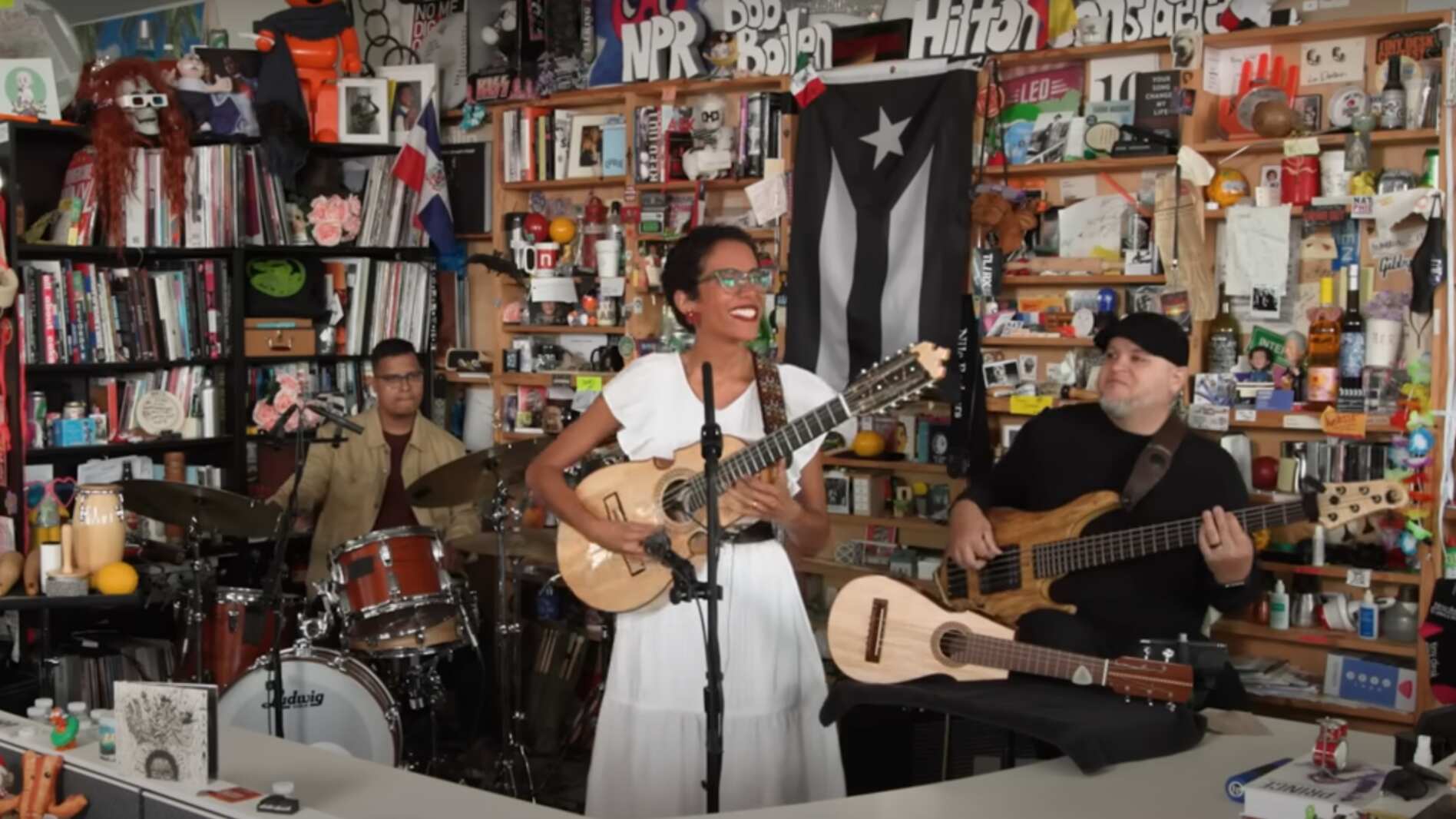 Fabiola Méndez en 'Tiny Desk' de NPR