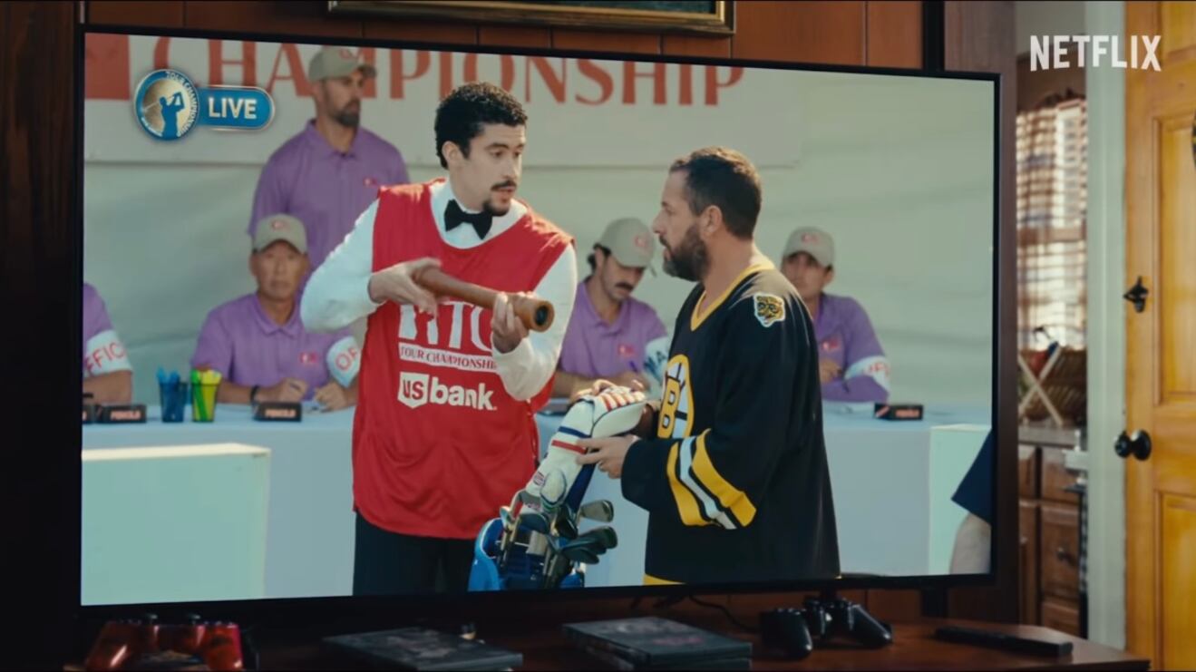 Revelan trailer de “Happy Gilmore 2” de Adam Sandler con Bad Bunny
