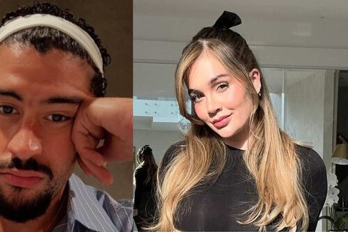 Actriz colombiana asegura que Bad Bunny le envió un DM y ella le pichó