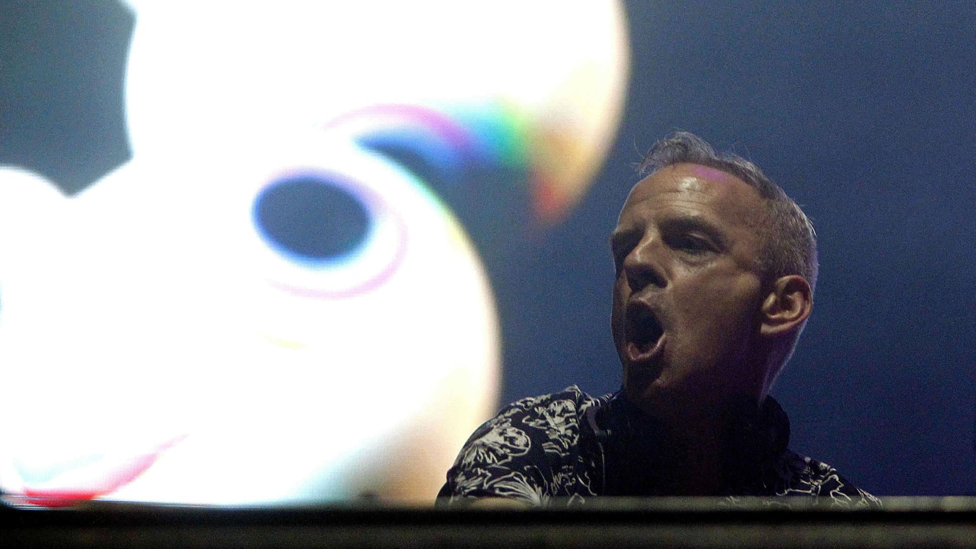 Fotografía de archivo del Dj británico Fatboy Slim. EFE/Marta Pérez