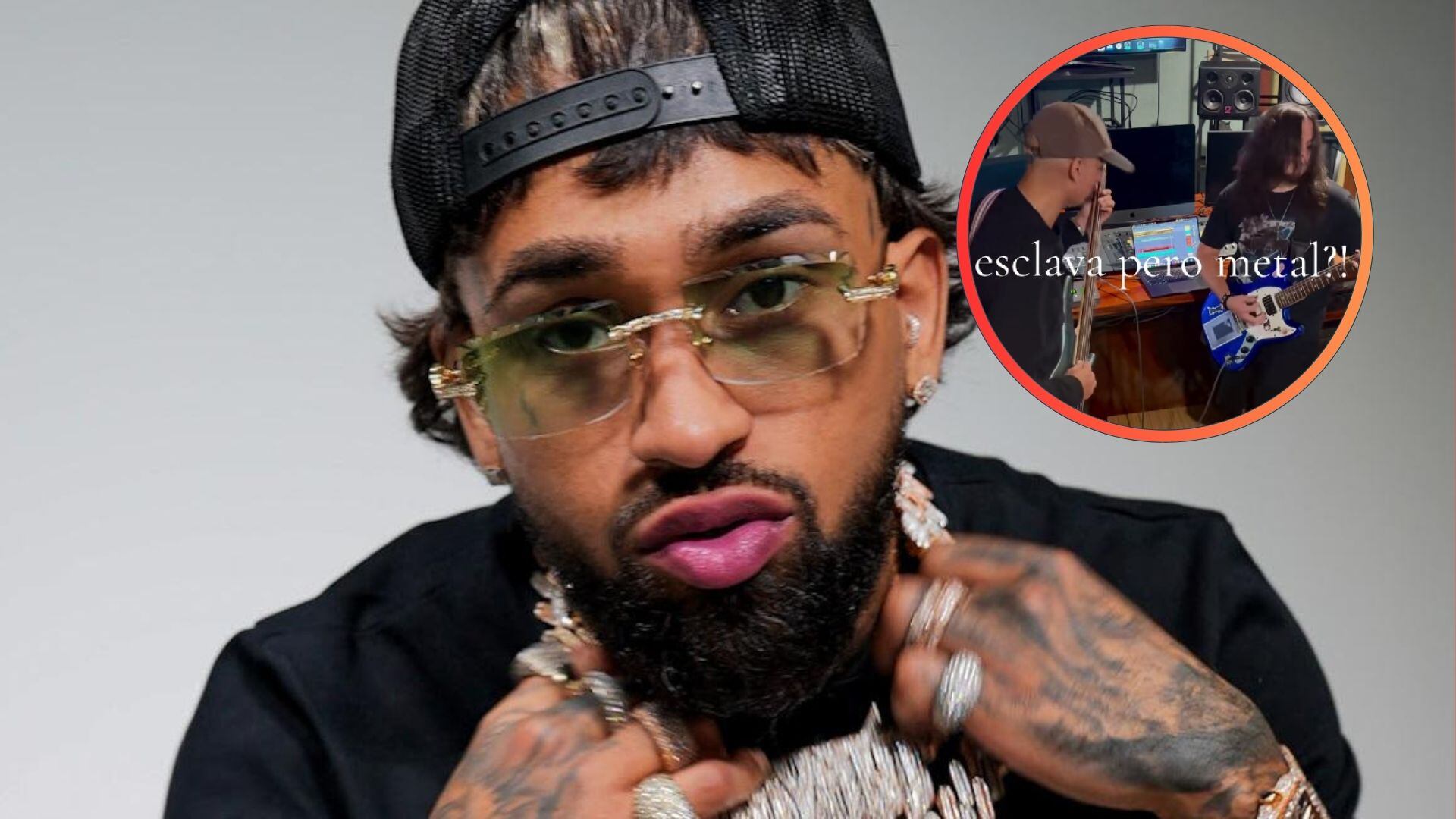 Adaptan "Esclava" a versión metal en TikTok.