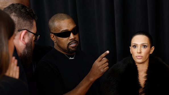 Kanye West y Bianca Censori.