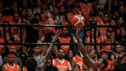 El jugador de los Atléticos de San Germán, Rondae Hollis Jefferson.