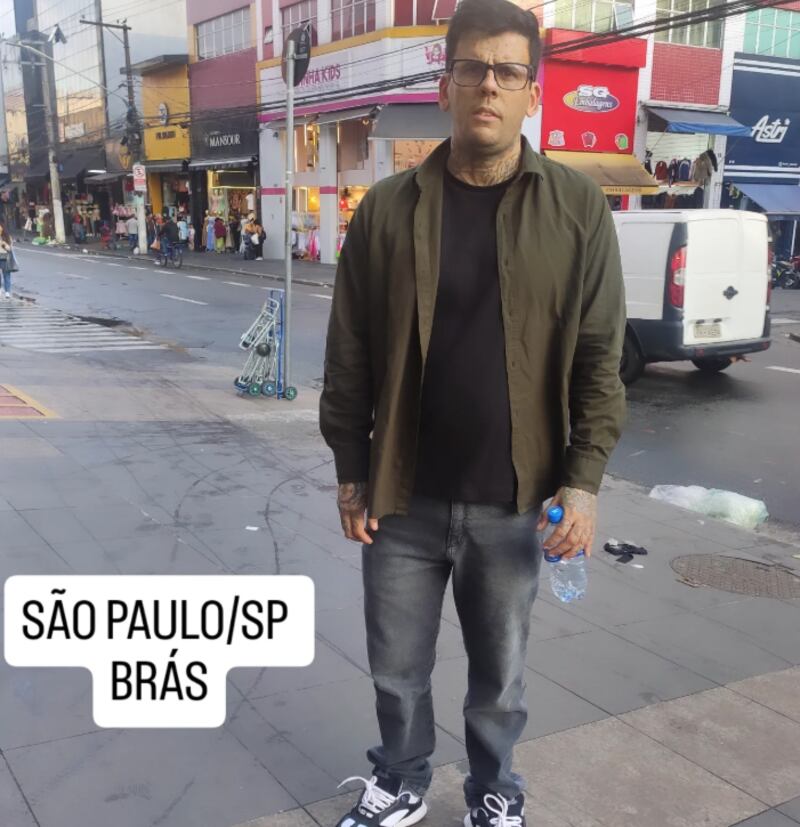 Leandro de Souza sin tatuajes