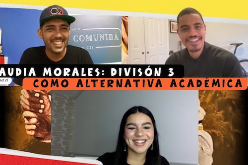 Claudia Morales: División 3 como alternativa académica