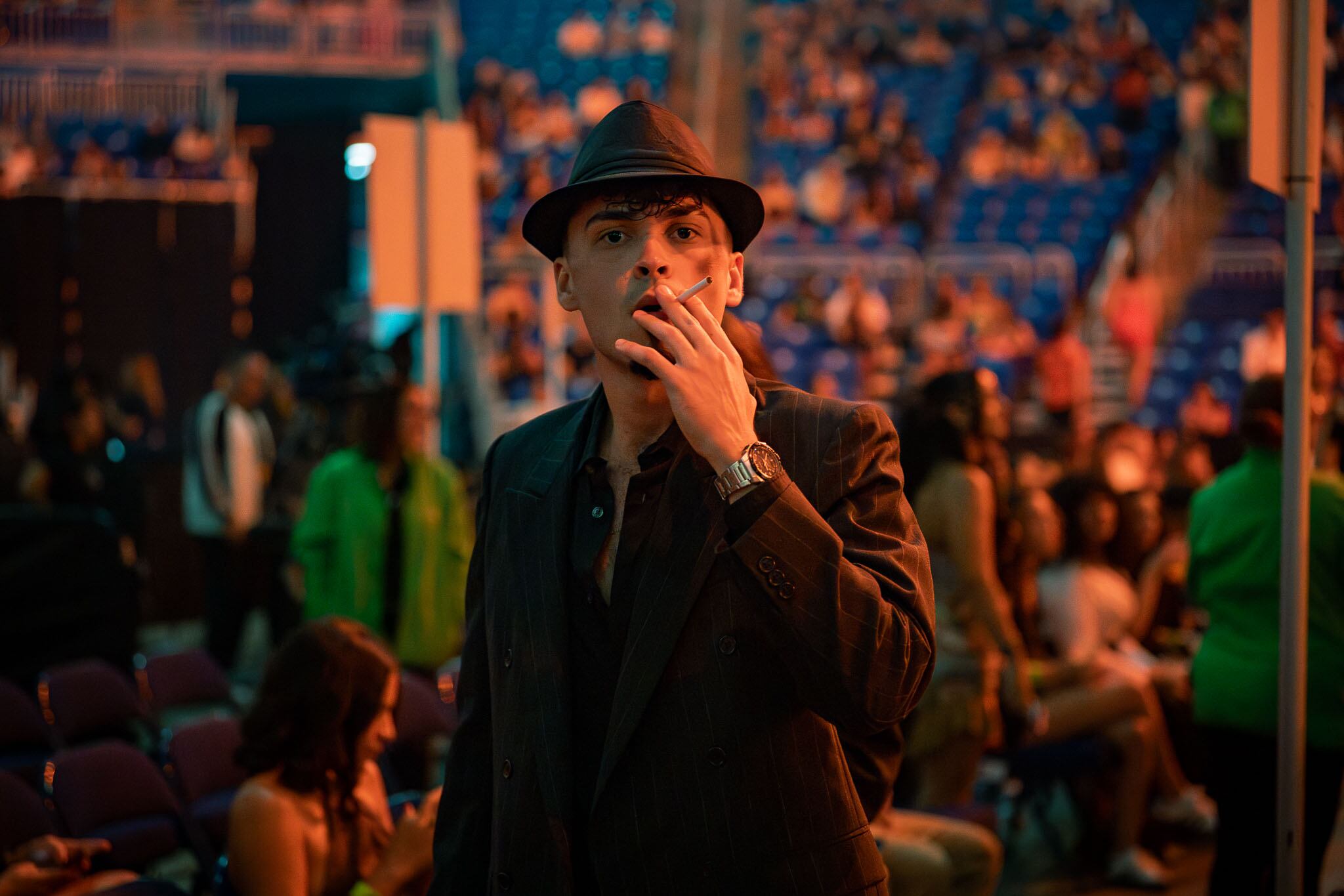 El exponente urbano se presentó en el Coliseo de Puerto Rico, José Miguel Agrelot.