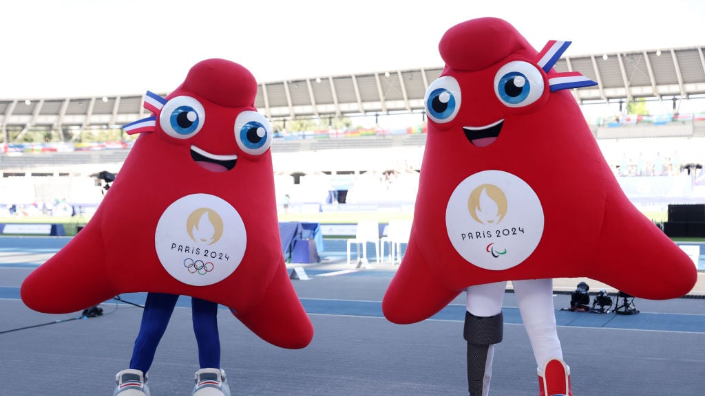 Phyrge olímpica, mascota oficial de París 2024.
