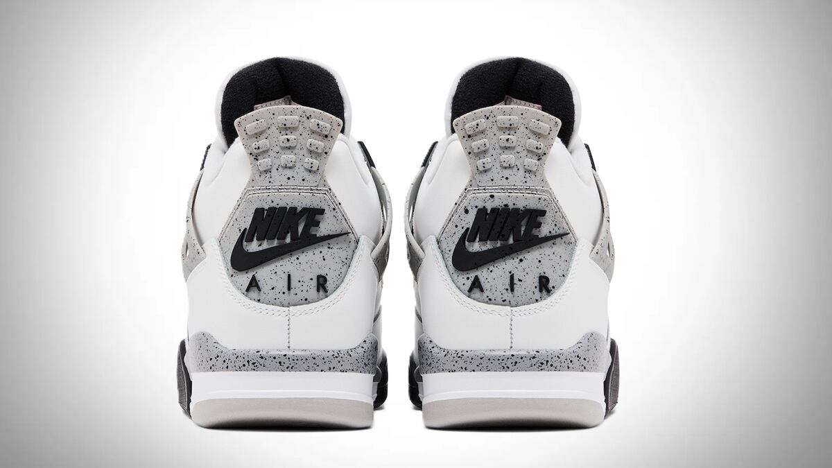 Air Jordan 4 White Cement
