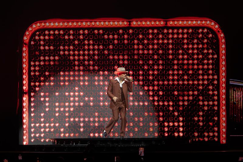 El exponente urbano, Rauw Alejandro, se presentó en el Coliseo de Puerto Rico.