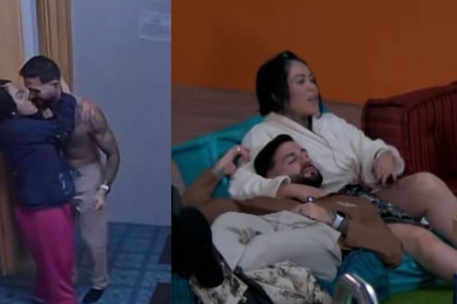 Boricua Asaf Torres y Yina Calderón sostienen apasionado momento en “La Mansión de Luinny” y todo quedó grabado