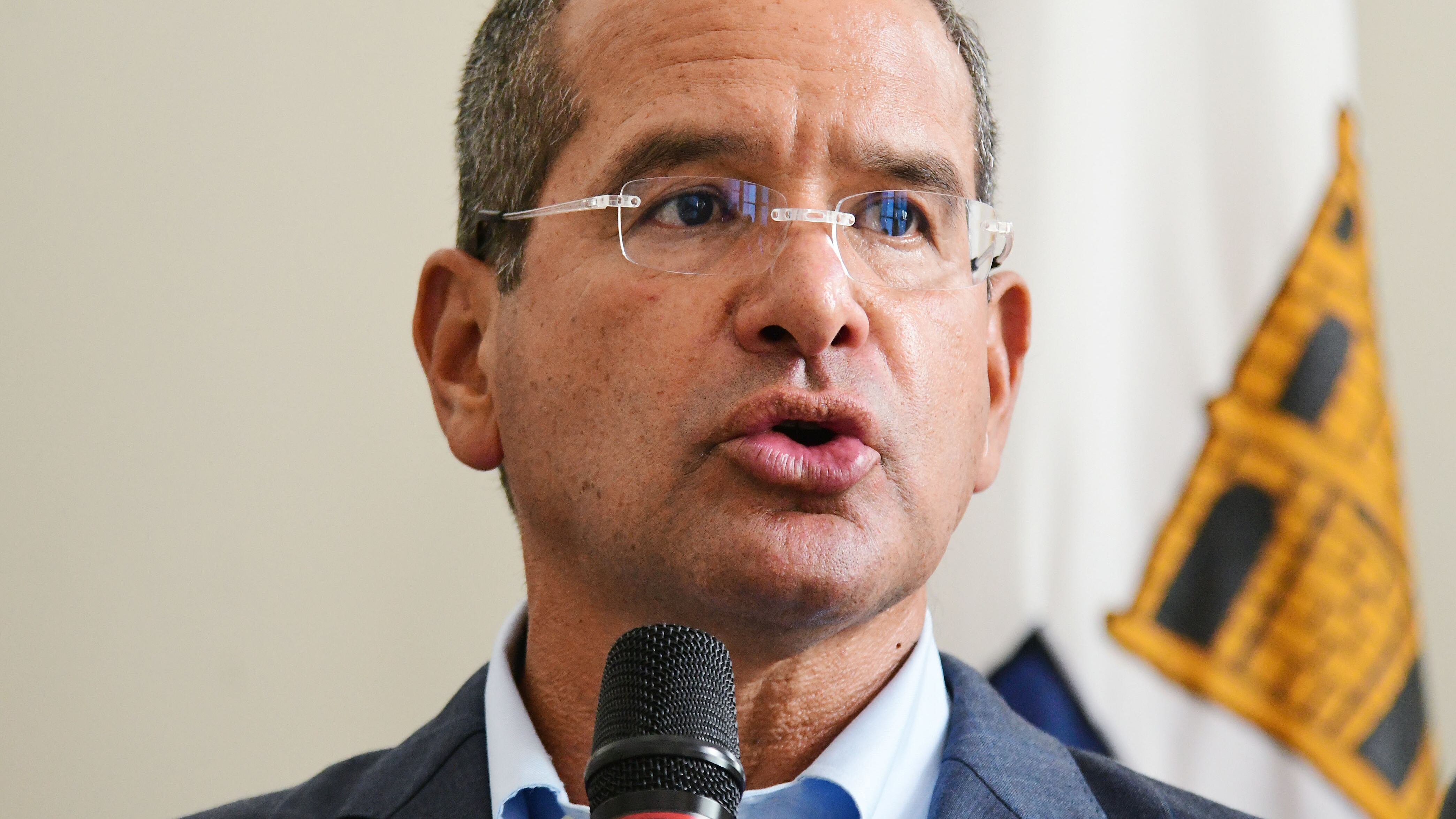 El gobernador de Puerto Rico, Pedro Pierluisi, particpo de la reunión mensual de la Federación de Alcaldes
