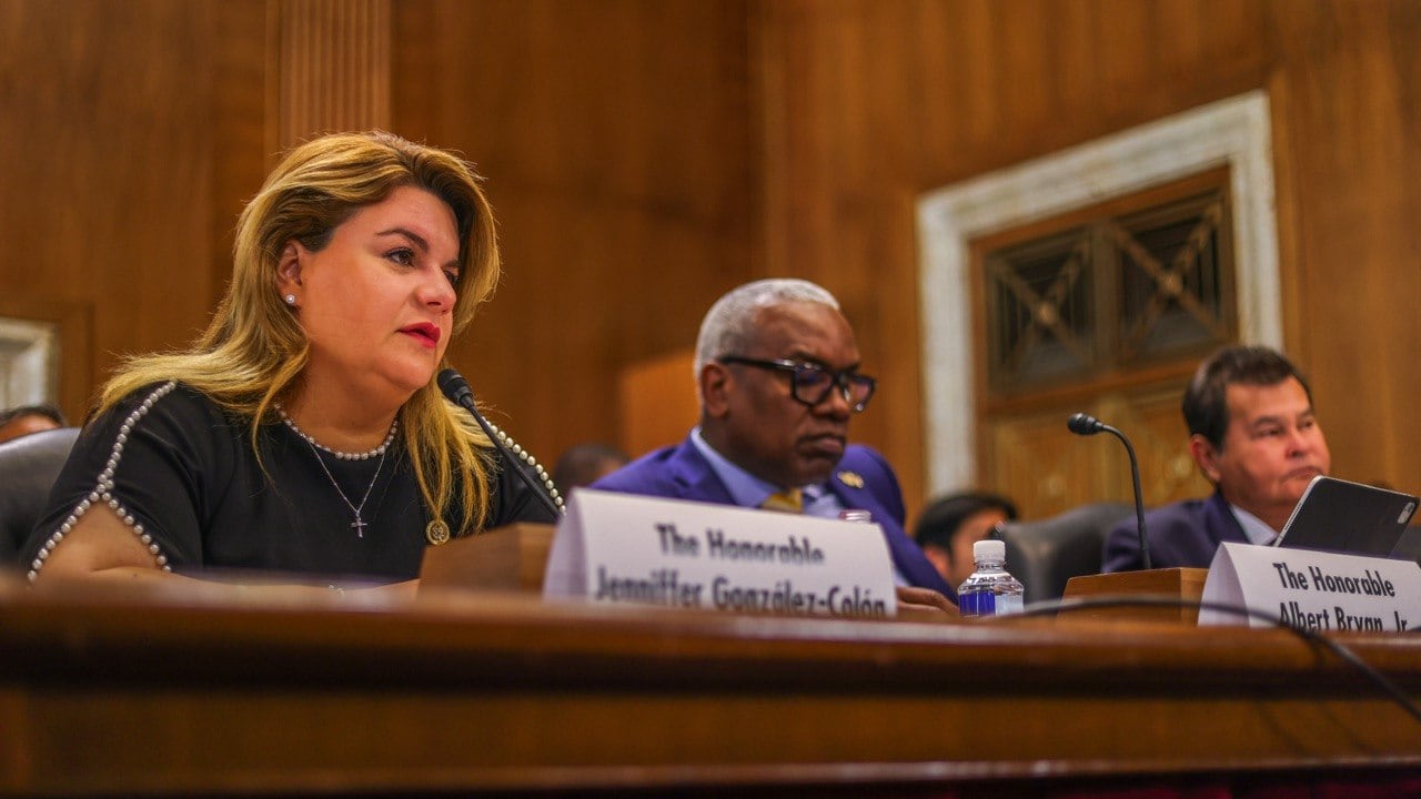 La gobernadora Jenniffer González Colón