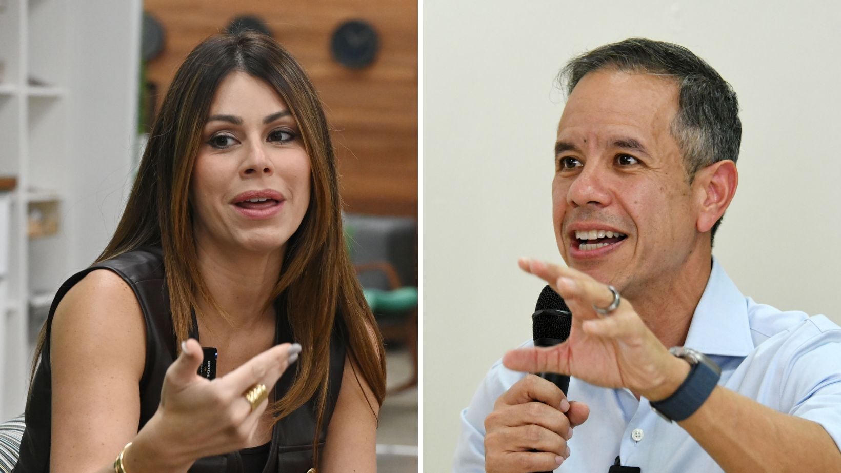 Valerie Rodríguez y Miguel Romero