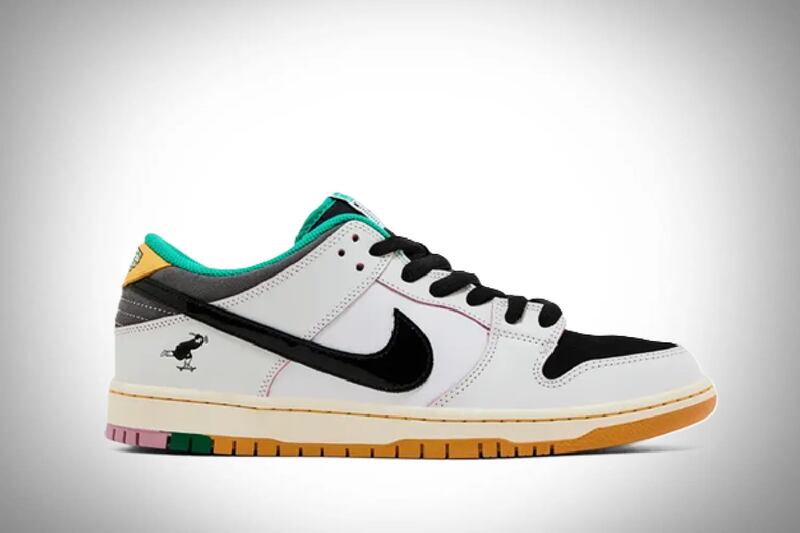 Dunk Low SB White Clear Emerald