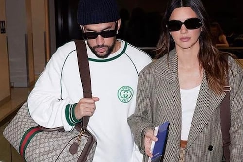 Bien contentitos: Bad Bunny y Kendall Jenner salen en campaña de Gucci 