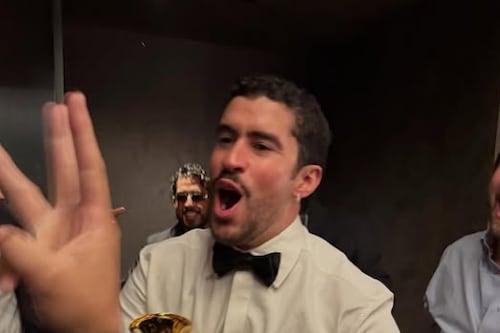 Fotos: Así Bad Bunny celebró sus premios Grammy