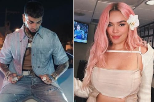 Sigue sin superar: Anuel AA duerme con camisa de Karol G