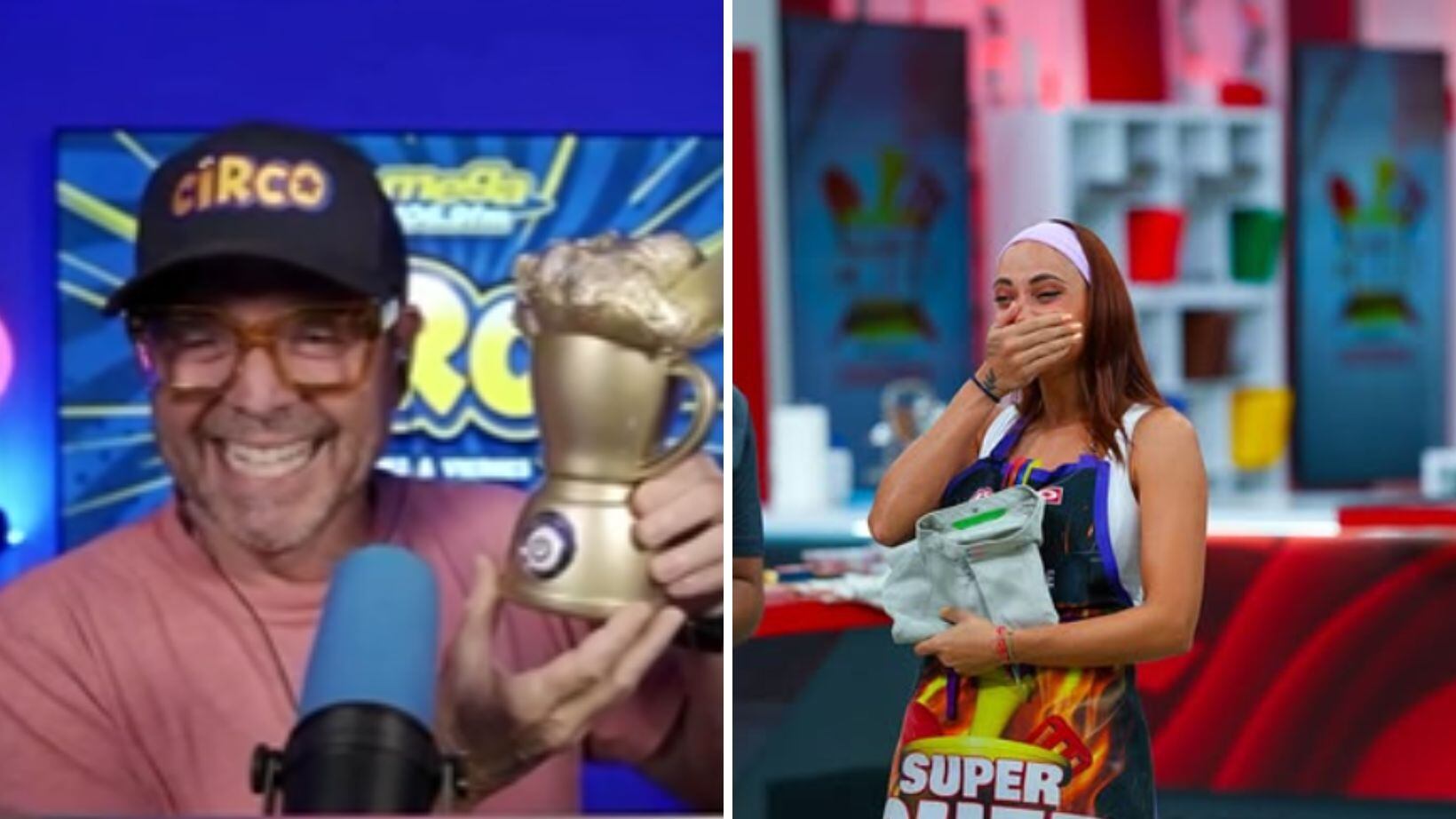 Antonio Sánchez "El Gangster" y Catherine Paola