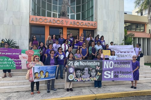 Manifestación contra la violencia machista reunió a organizaciones y líderes feministas en Puerto Rico