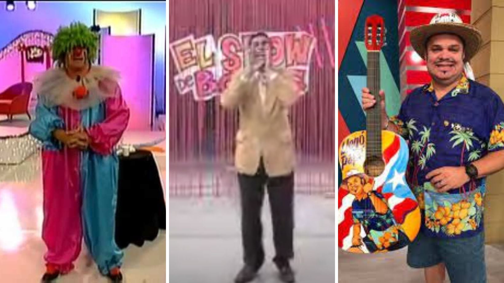 Trompetilla, El Boris y El Guitarreño.